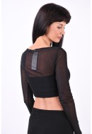 Women Blouse Bershka Tamaris Short Black